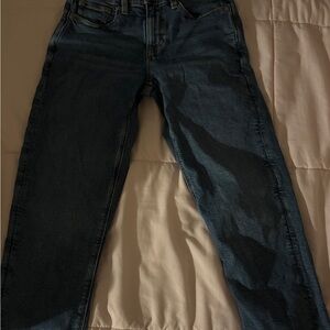 womans blue american eagle jeans